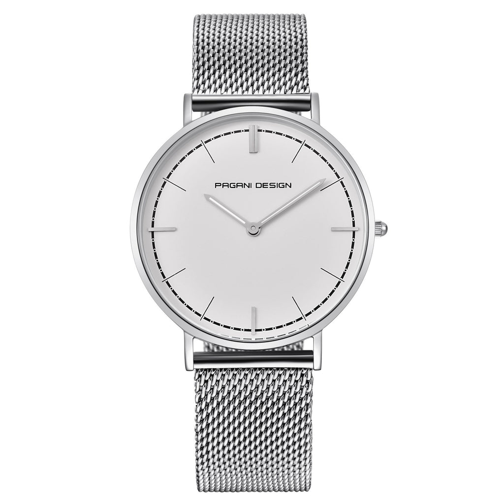 Fashion couple simple montre à quartz étanche