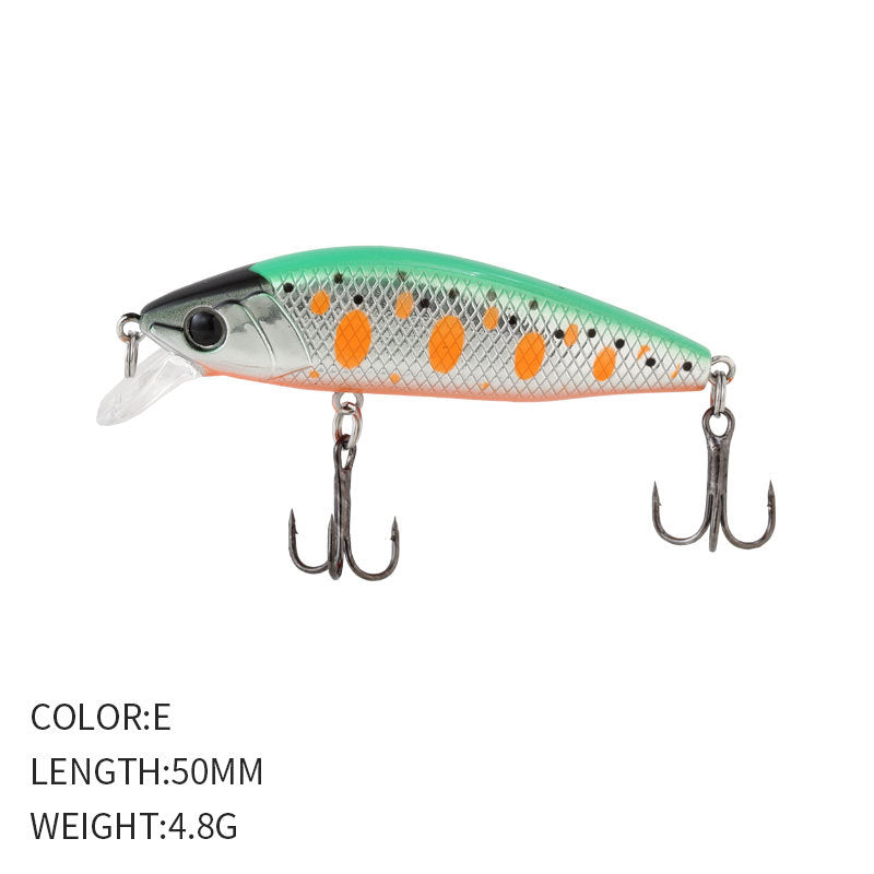 Long jet submergé Minoluya Bait Micro Objet Cheval Bouche Blanc Barre Faux