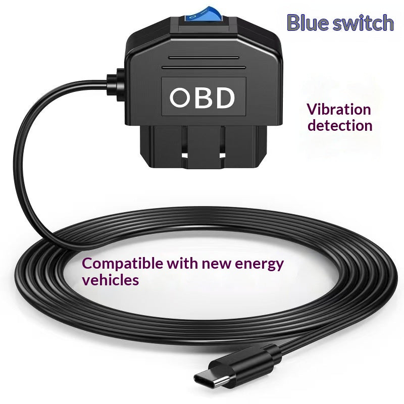 OBD Smart Parking Surveillance Cable for Dashcams