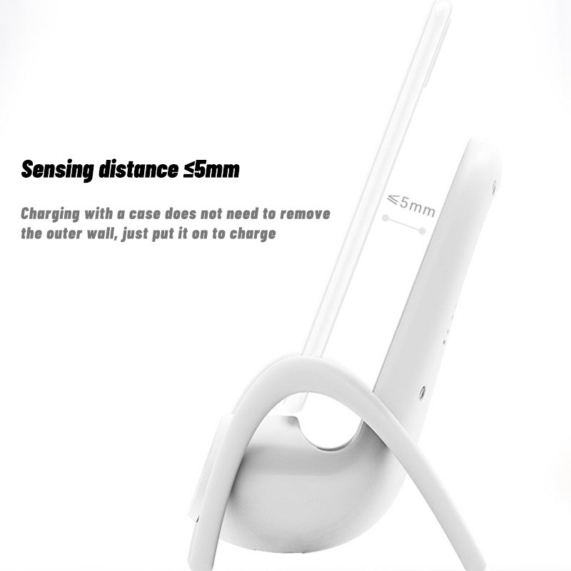 Chargeur sans fil rapide Kawaii Support de téléphone Bureau Support mignon Amplified Multiple Safe Stand