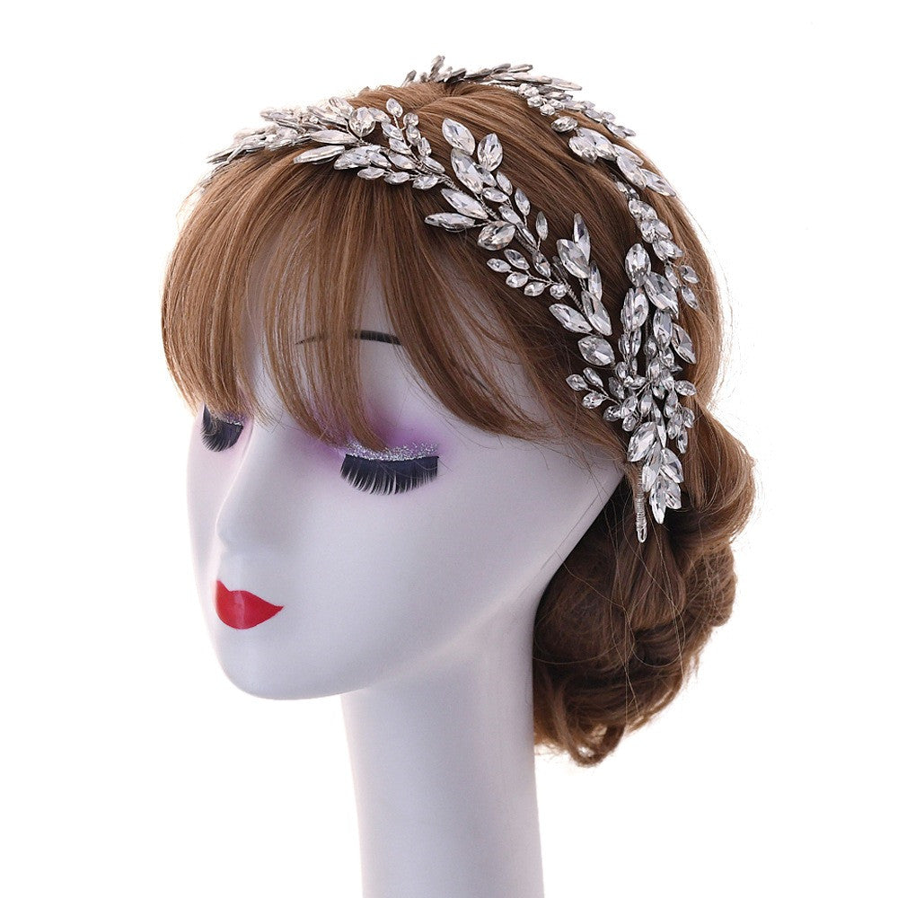 Creative Shaped Strass Bridal Headdress Hairband Robe de mariée Bijoux de coiffure