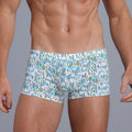 Boxers de mode en soie glacée imprimés