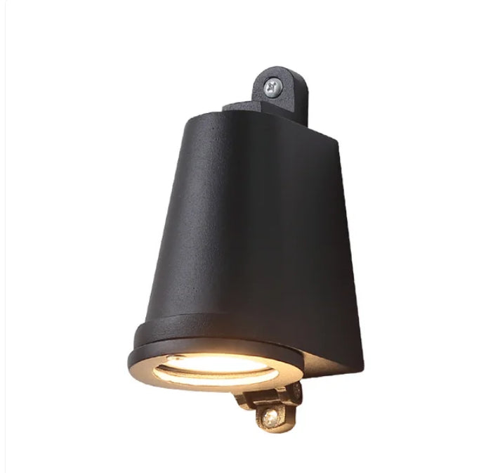 Style industriel Loft tête de porte extérieure en aluminium moulée Horseshoe lampe murale