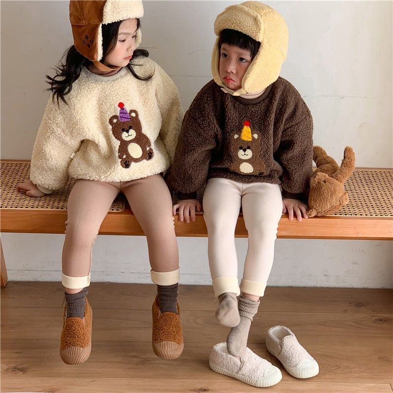 Filles monocouches Fashionnable Leggings entièrement appariés