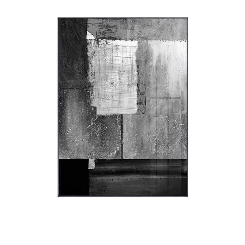 Scandinave Résumé Gray Wall Art Affiche d'image moderne