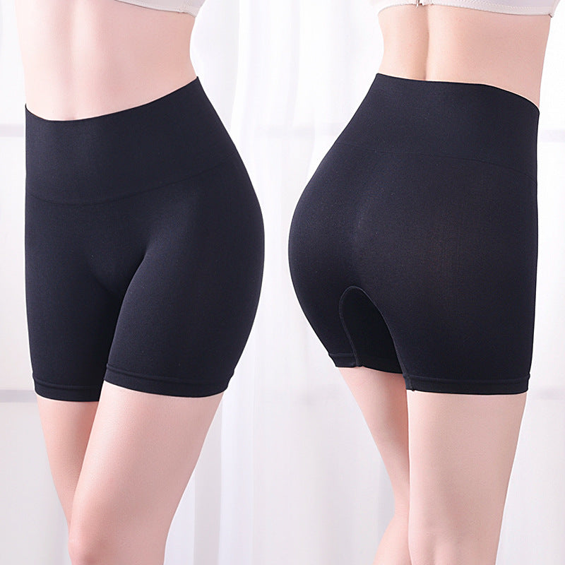 High Waist Sport Shorts Femmes Hip Push Up Short Safety Short Slim Fitness Seamles