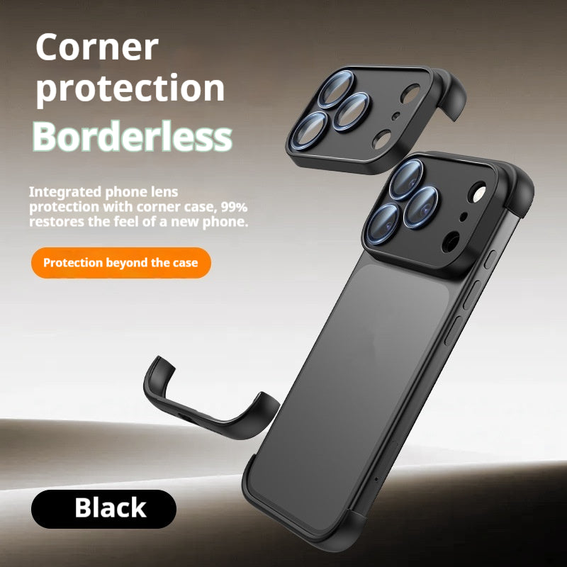 Cas de téléphone applicable sans cadre dissipation de chaleur Manche de protection