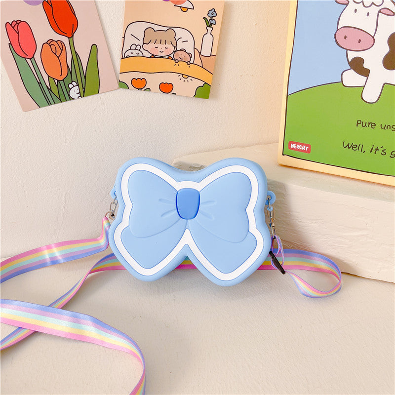 Sac à épaule en silicone mignon pour enfants