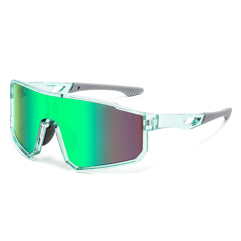 Grande cadre Colorful Sports Lunettes de soleil anti-vent