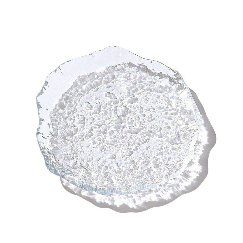 Glacier plaque de verre transparent modèle-9cm-1 pièce