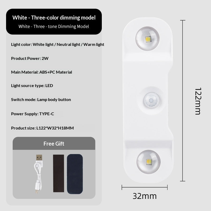 Lumière de mur amphibie sans fil de charge magnétique