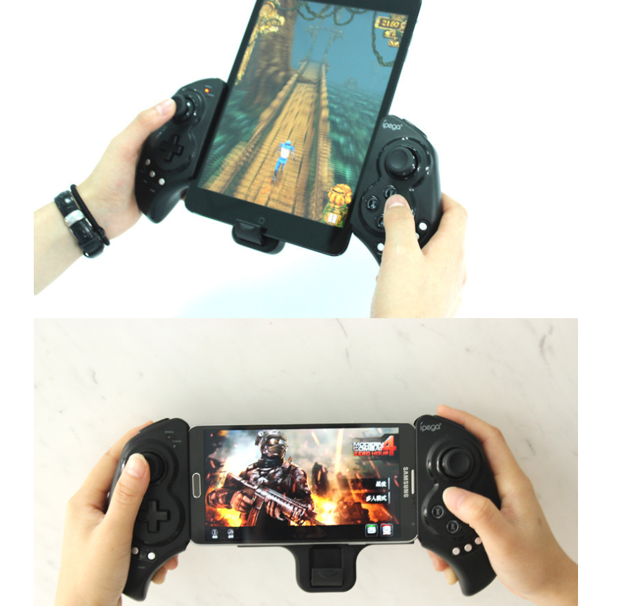 Eat poulet artefact sans fil Bluetooth téléphone mobile tablette stretching jeu poignée Jedi su