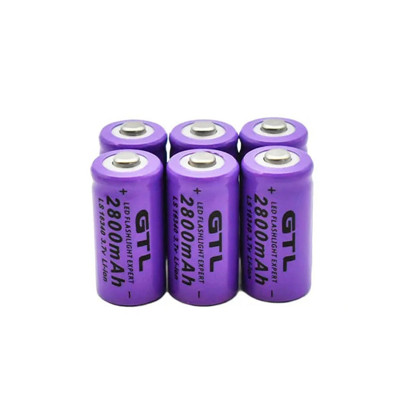 Batterie au lithium CR123A à laser Mier Power Torch