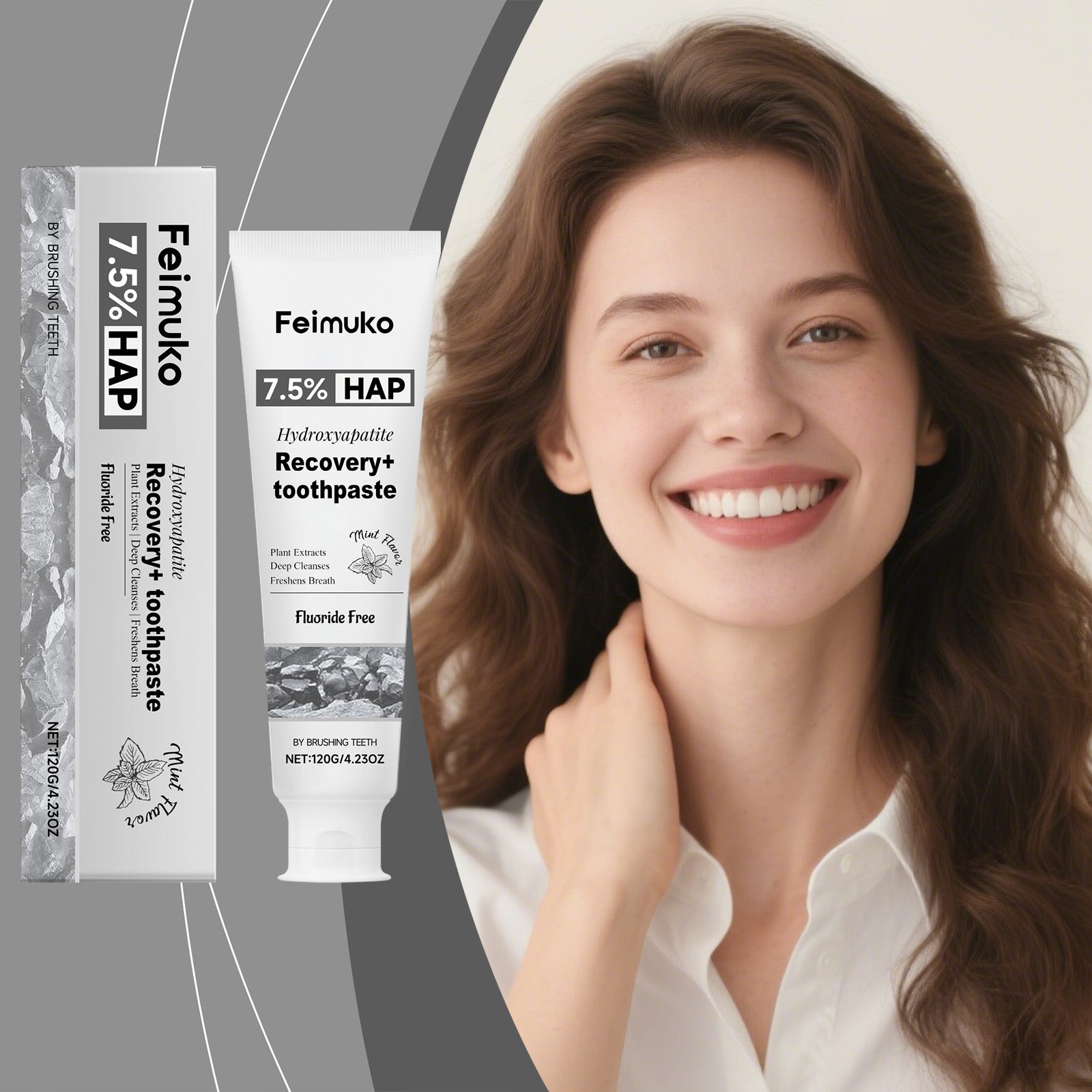 Dentifrice à la menthe
