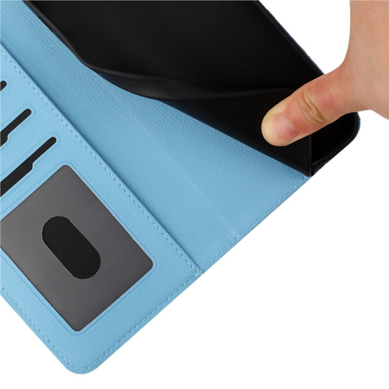 Fashion Cartoon Peint Cover Flip Card Holder