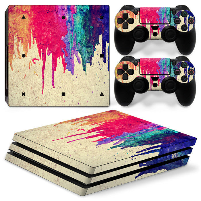 Fabricant PS4 Pro Sticker PS4 Pro Sticker PS4 Pro Jeu Machine Sticker PS4 PRO