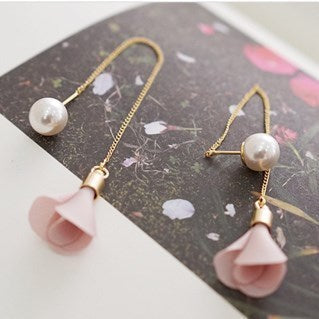 Boucles d'oreilles en perles de pâté femelle