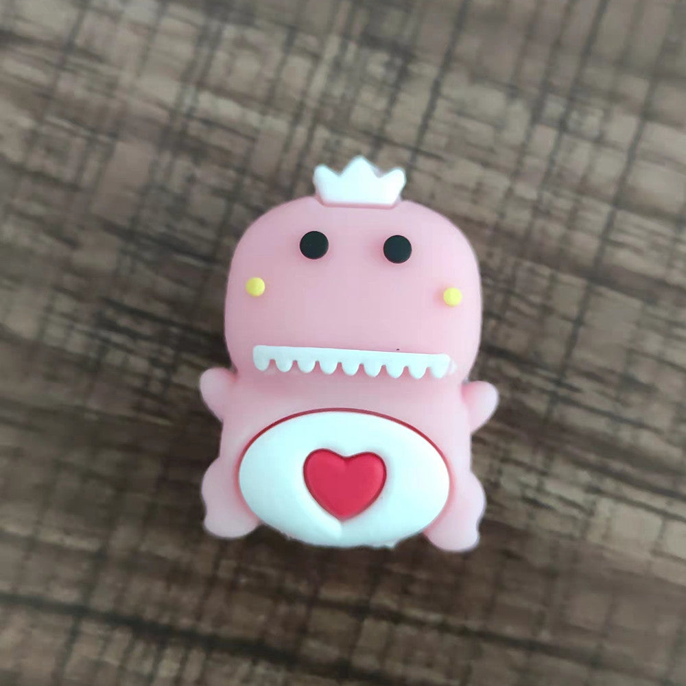 Cartoon Data Anti-pliage Implement Bite USB Cable Protection Sleeve