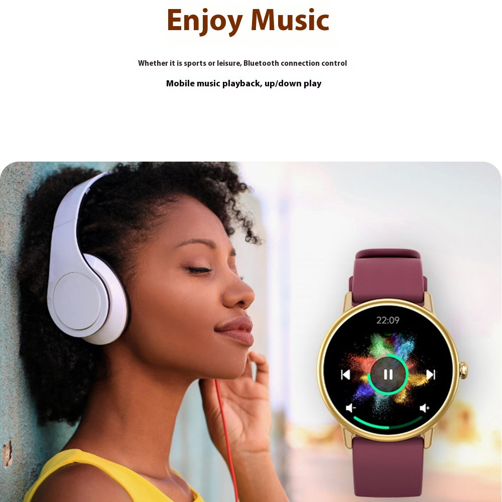 Smart Blood Glucose Fréquence cardiaque Surveillance de l'oxygène du sang Bluetooth Calling Sports Watch