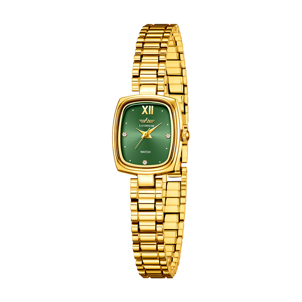 Montre Niche Vintage Petite Gold pour femmes