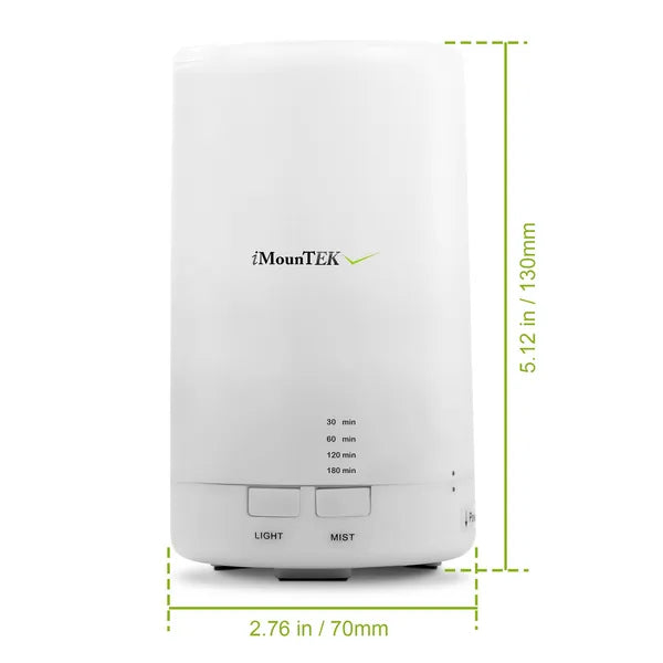 Ultrasonic Cool Mist Humidificateur Mini Aroma Diffuseur d'huile essentielle avec lumières colorées 4 T