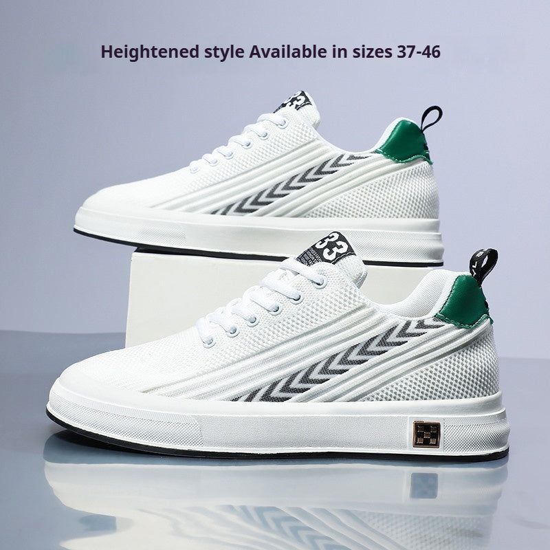 Chaussures de Patinage Flying Woven Mesh résistant à l'usure Sports Loisirs Hauteur invisible