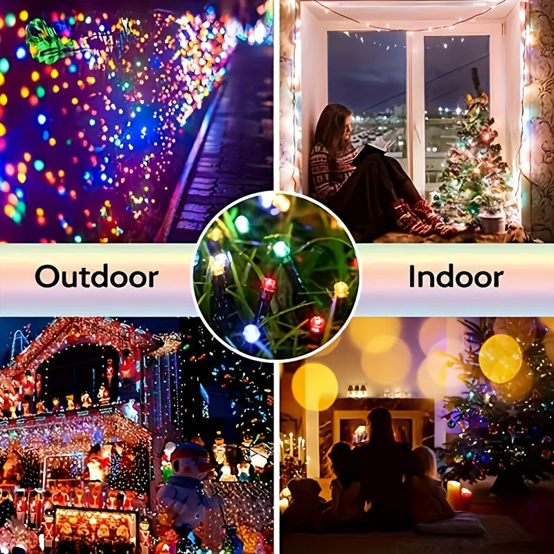 Solar LED String Lights Décoration extérieure