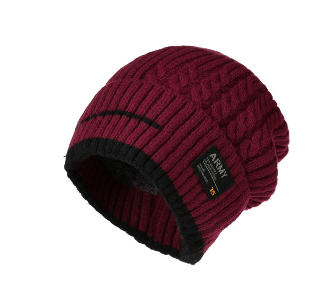 Casquette de protection de l'oreille masculine coupe-vent