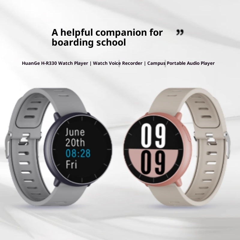 High School Student Bluetooth Music Player Réveil Montre de sport