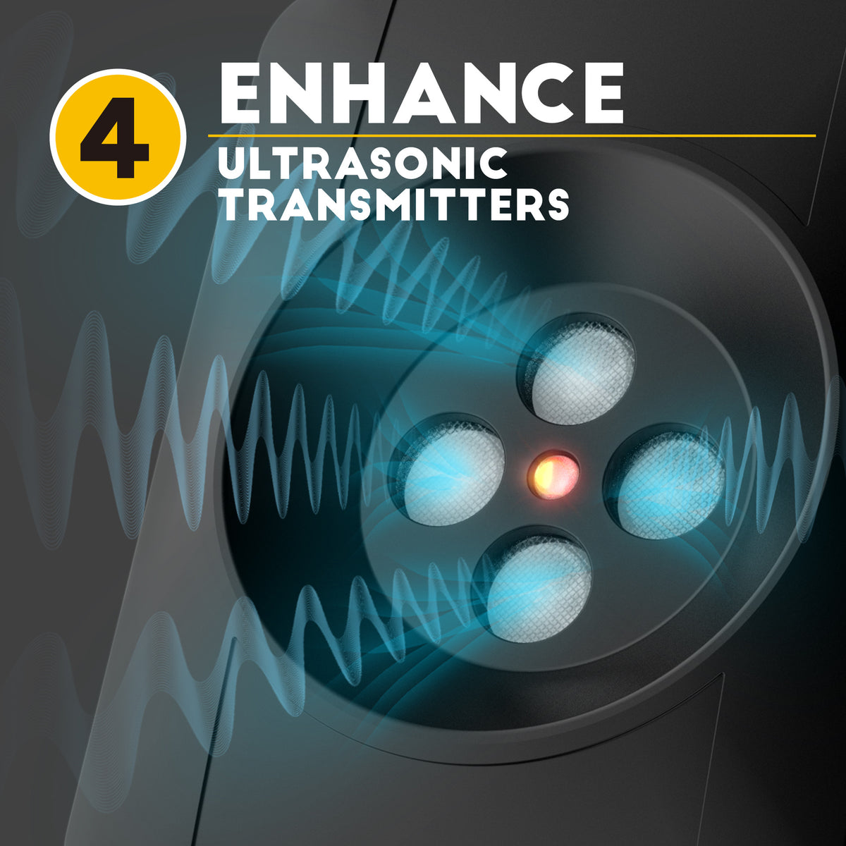 Dispositif d'entraînement antibrouillard à ultrasons