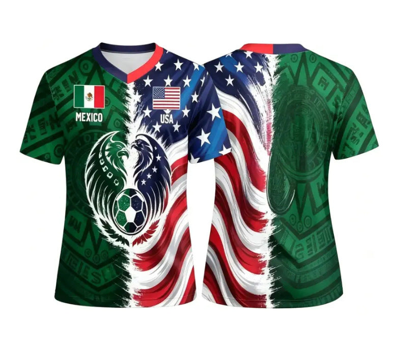T-shirt à manches courtes imprimé en 3D