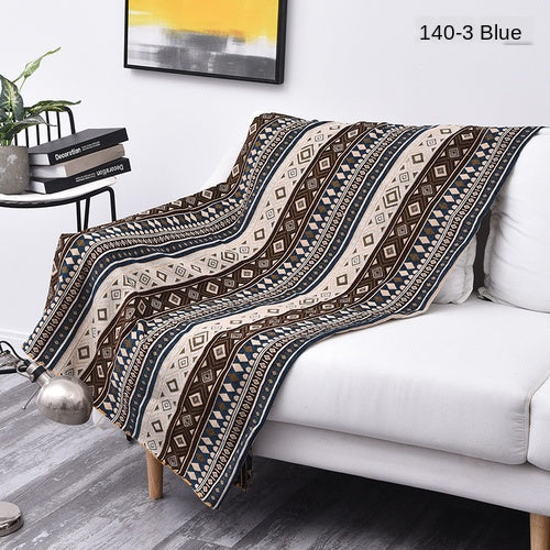Tissu de couverture de canapé bohème