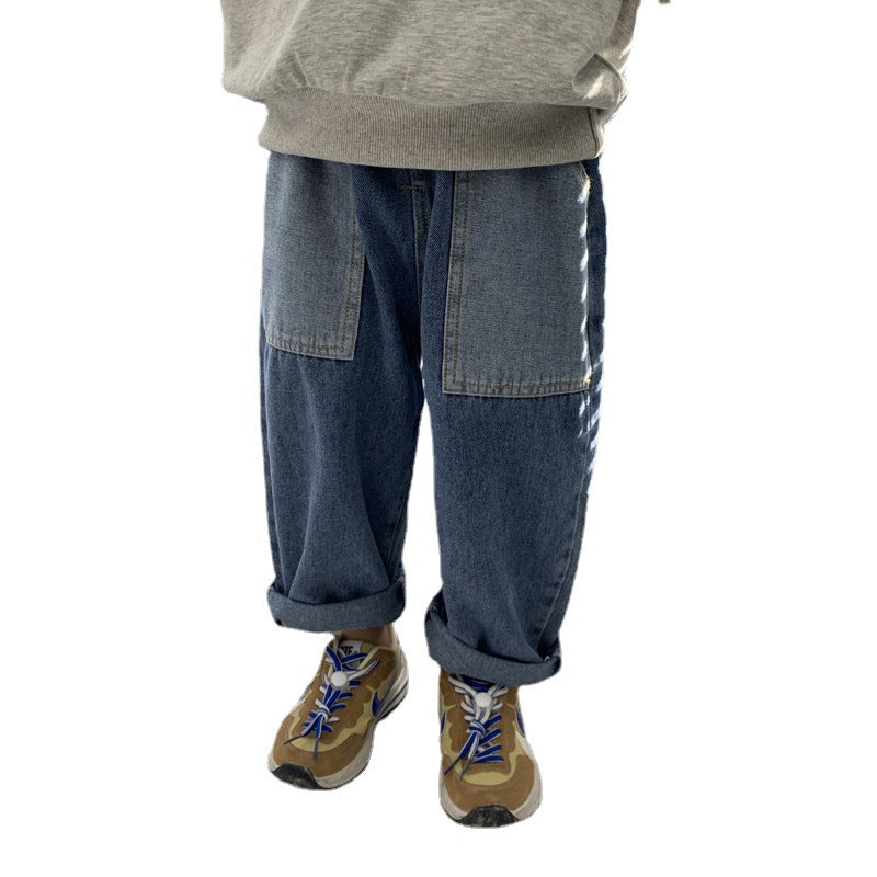 Vêtements pour enfants Pantalons occasionnels de filles Jeans de garçons