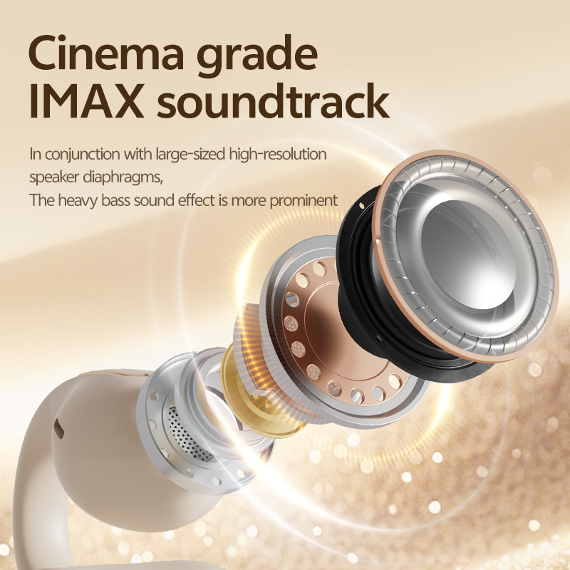 Explosion transfrontalière M136 Clamp Earphone haute couleur ultra longue vie faible latence sans fil