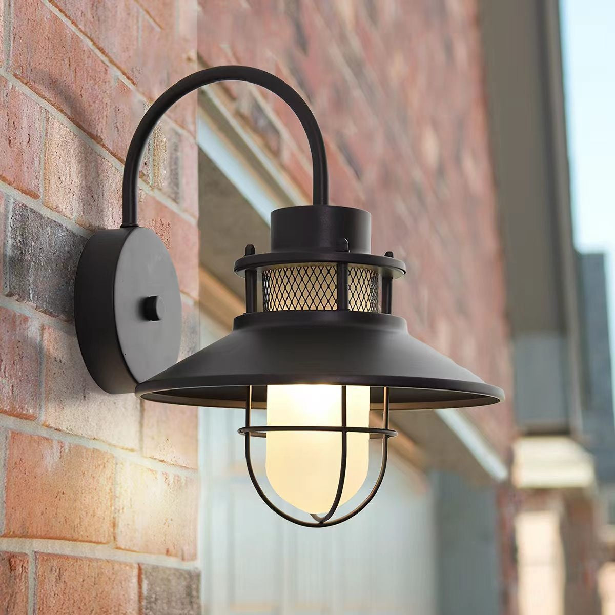 Américain style minimaliste extérieur étanche Et lampe murale vintage résistant à la rouille