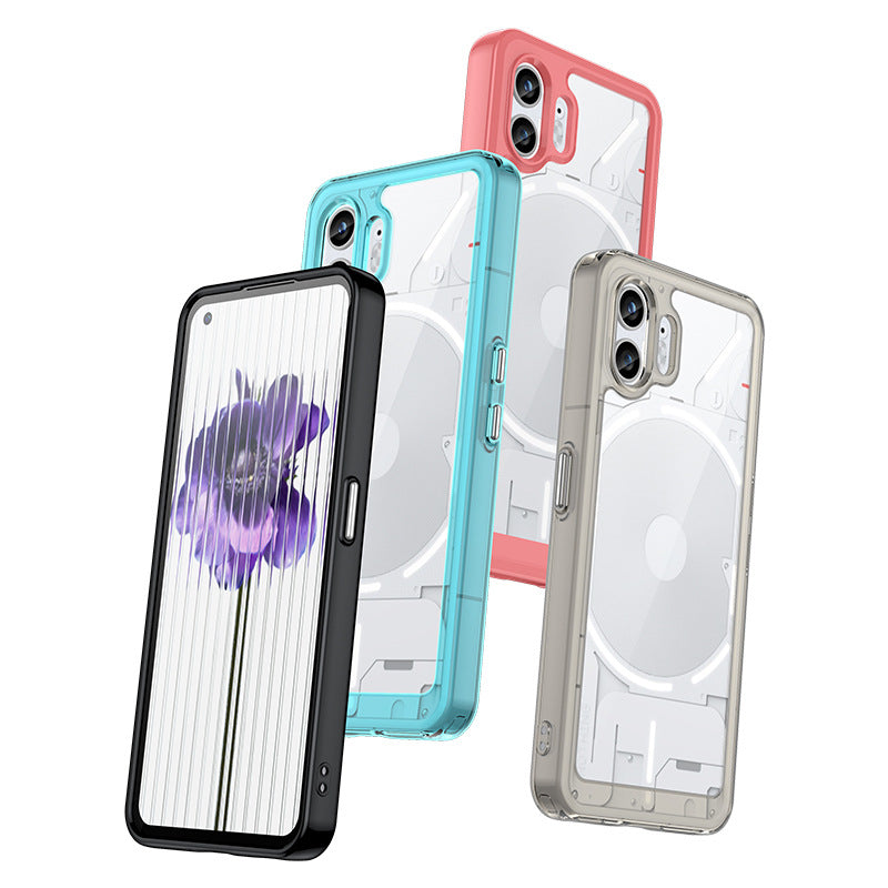 Étui de téléphone tout inclus acrylique résistant à la goutte