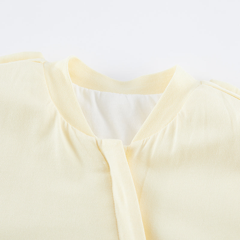 Sac de couchage en coton bébé avec manches amovibles pour les garçons et les filles