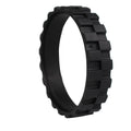 Pneu robot anti-abrasion Pneu de ceinture noir