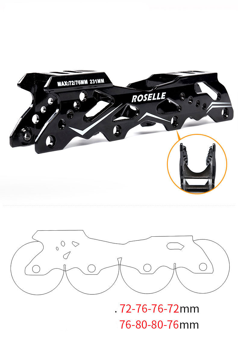 Adulte Inline Roller Dkating Débutant Fancy Flat Shoes