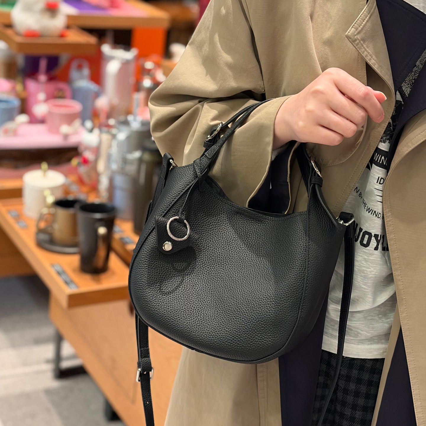 Top-grain Cowhide Main-grain sac de pied