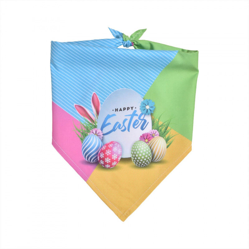 Bandeau triangulaire pour chats et chiens de Pâques