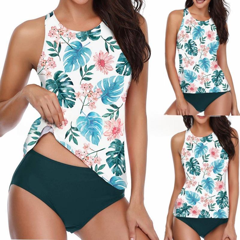Femmes Sexy Bikini taille haute maillot de bain