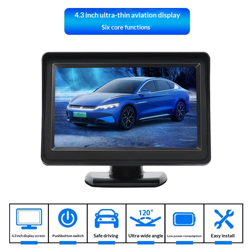 Moniteur de bébé d'affichage HD en voiture