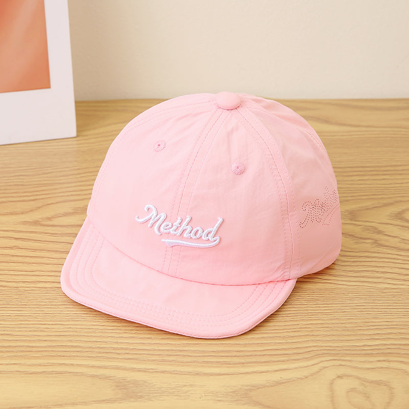 Broderie à lettre en couleur unie pour enfants Séchage rapide Légèreté réglable Simple Casual
