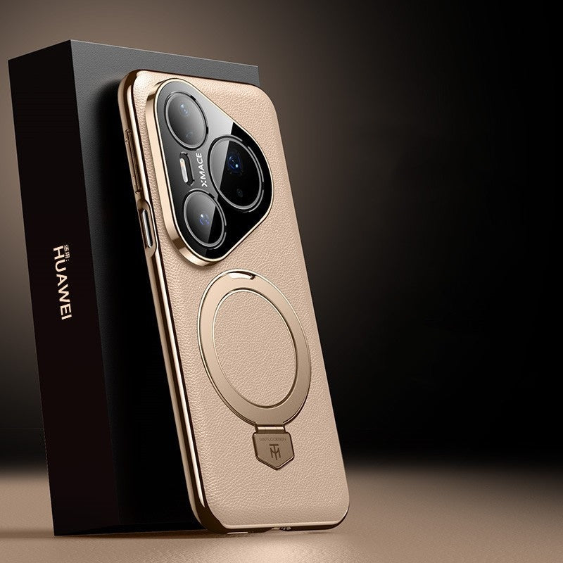 Coque de téléphone rotative magnétique