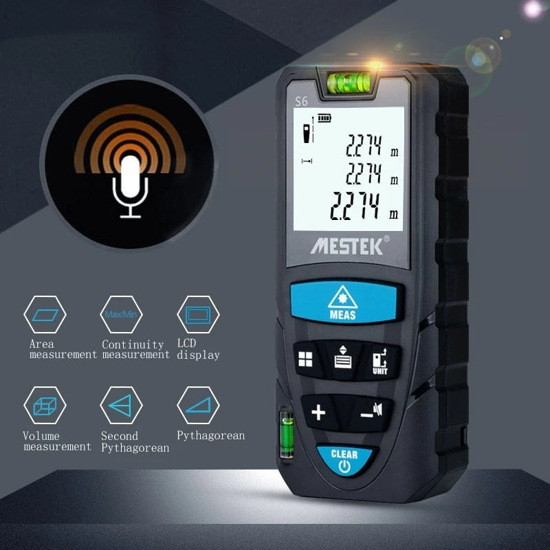 Rangeur laser électronique de haute précision portatif