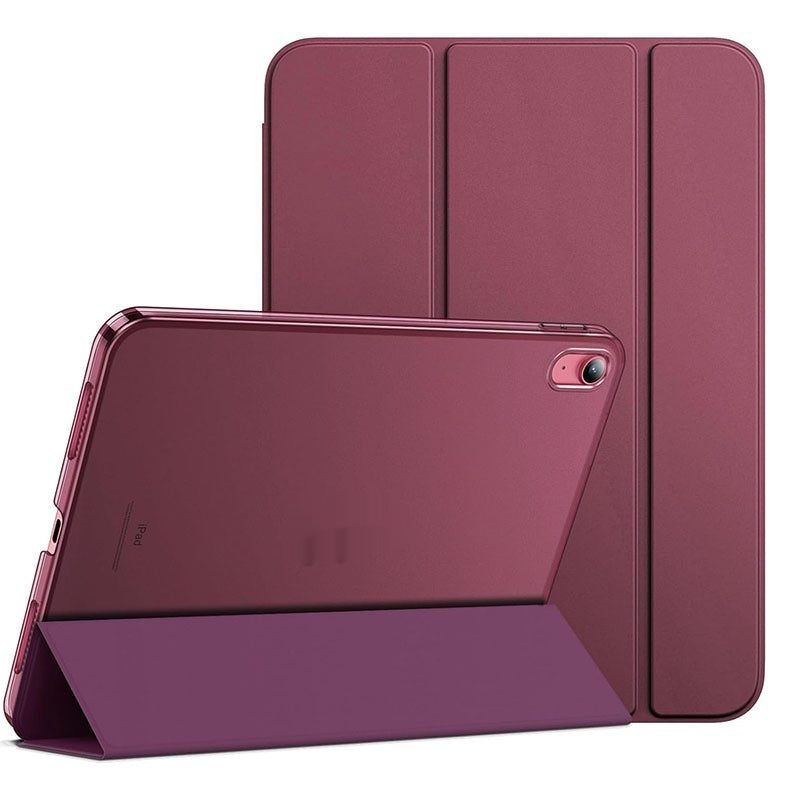 109 inch Tri-fold Semi-transparent PC Clear Gel Tablet Case