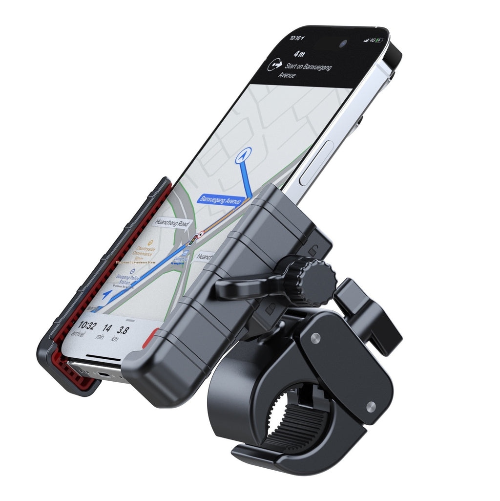 Bracket de navigation de porte-cellulaire électrique de moto
