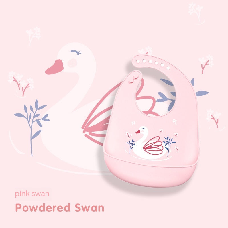 Baby Anti Dirt et Waterproof Food Grade Silicone Mouthwash