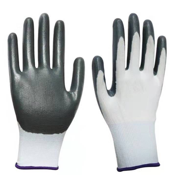 Gants épais en nylon résistant à l'usure Roi Antidérapant